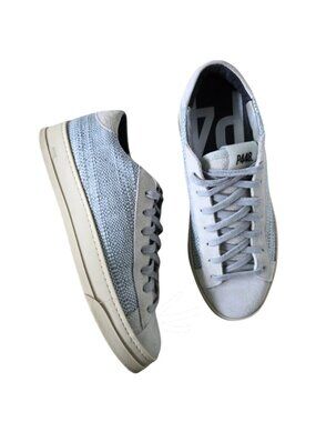 P448 Jack Bar/Mint Women's Sneakers Blue/gray/beige Size 38 (US 7.5/8) Low Top